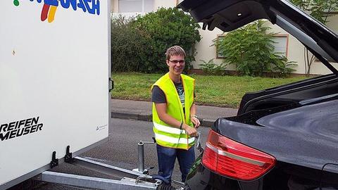 Sicheres Verbinden und Trennen des Anhängers